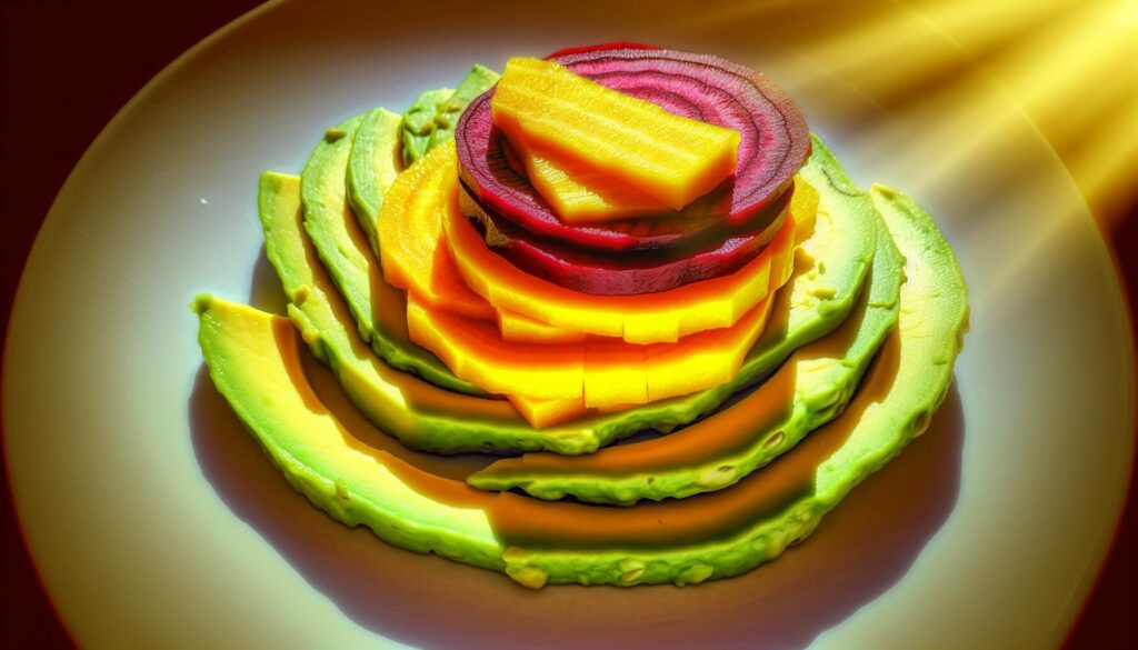 Golden Beet and Avocado Stack Recipe