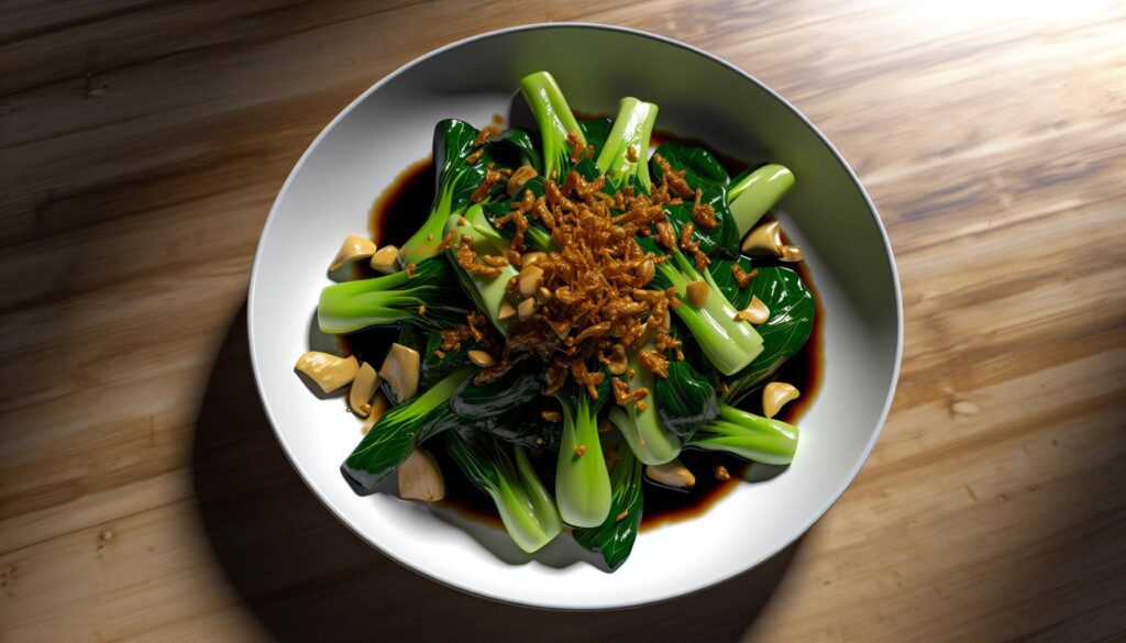 Ginger Garlic Bok Choy Stir Fry Recipe