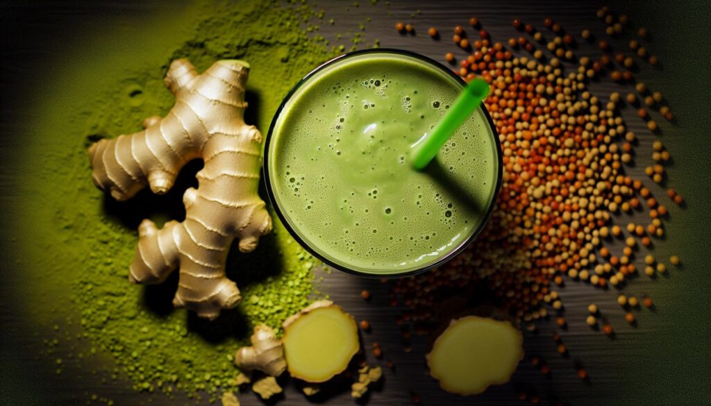Refreshing Ginger Matcha Smoothie Recipe
