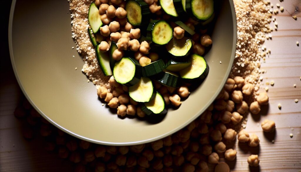 Chickpea and Zucchini Stir Fry Recipe