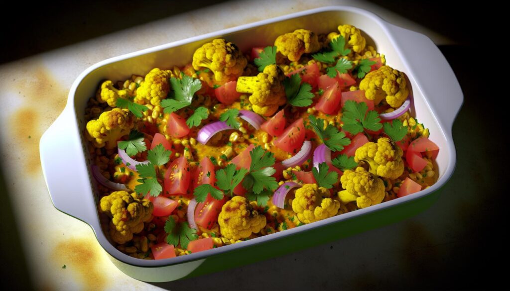 Turmeric Cauliflower Tabbouleh Recipe