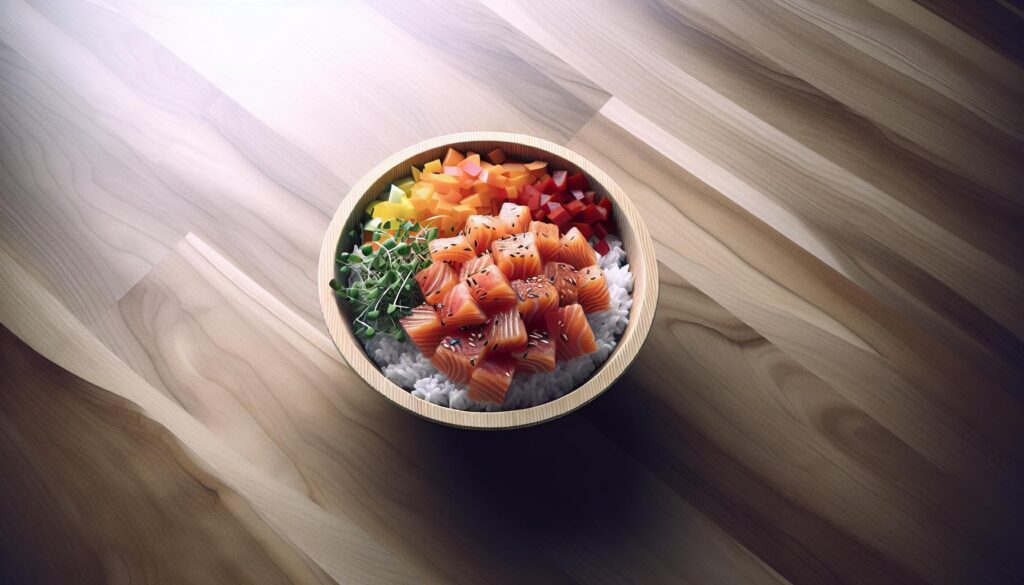 Wild Salmon Poke Bowl Recipe