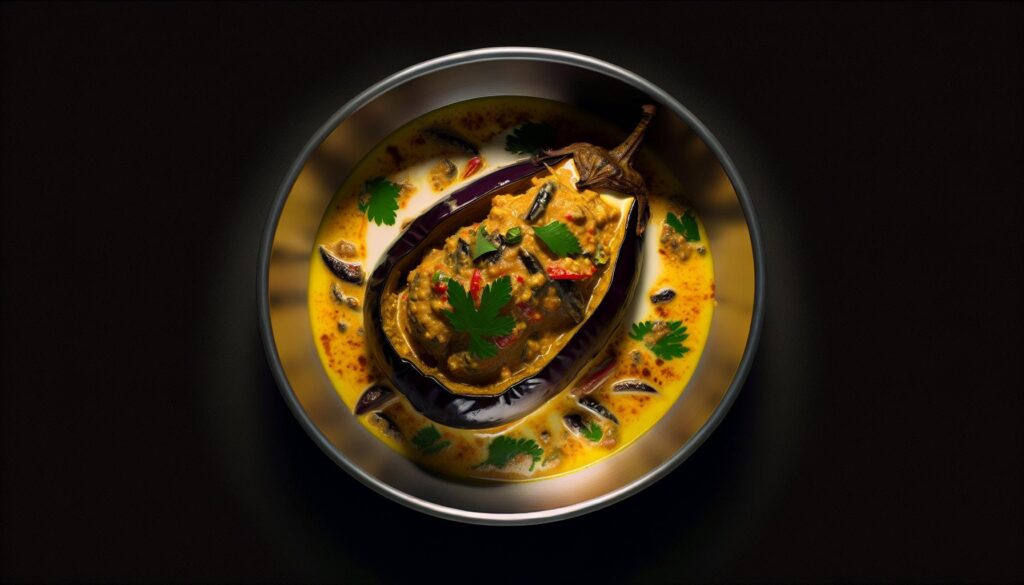 Coconut Curry Stuffed Eggplant Recipe