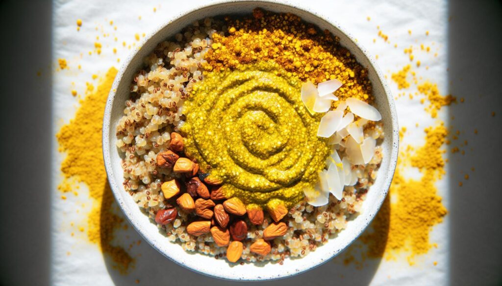 Turmeric-Spiced Quinoa Breakfast Bowl Recipe