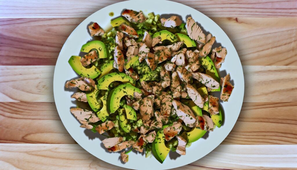 Herbed Avocado Chicken Salad Recipe