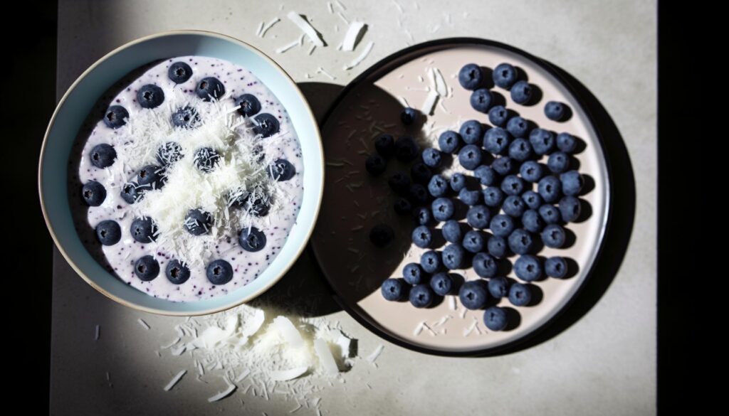 Coconut Blueberry Smoothie Bowl Recipe