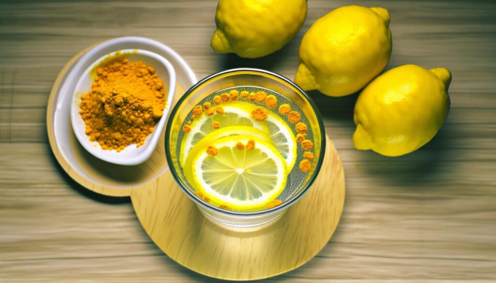 Lemon Turmeric Detox Water Recipe