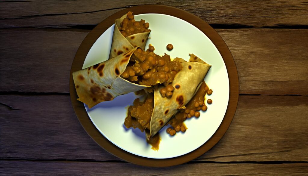 Spicy Golden Lentil Wraps Recipe