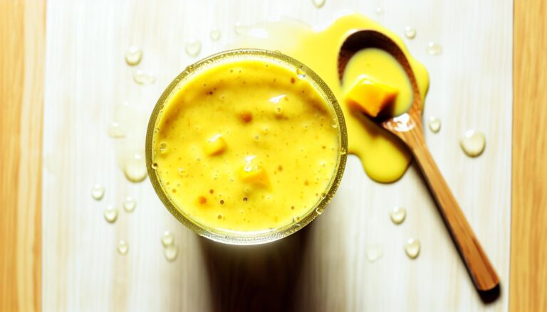 Refreshing Turmeric Mango Lassi Recipe