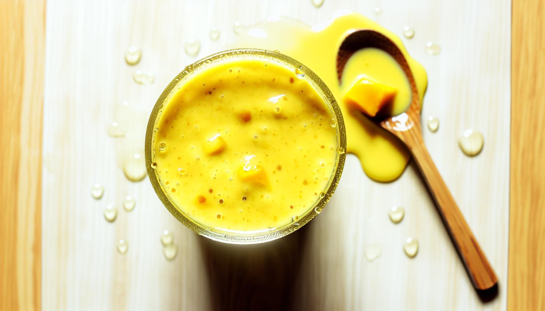 Refreshing Turmeric Mango Lassi Recipe