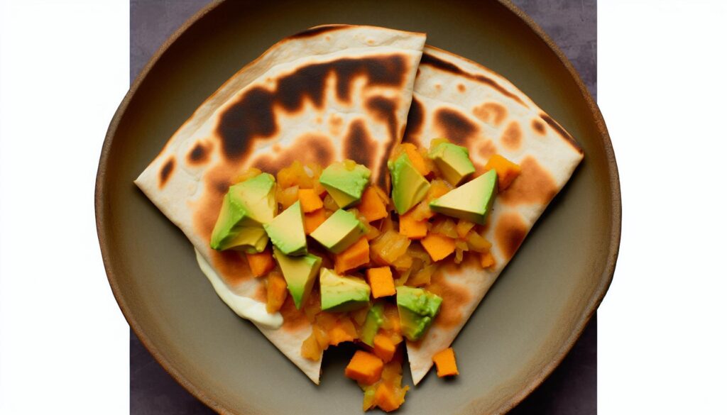 Sweet Potato and Avocado Quesadillas Recipe