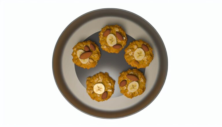 Almond Butter Banana Oat Cookies Recipe
