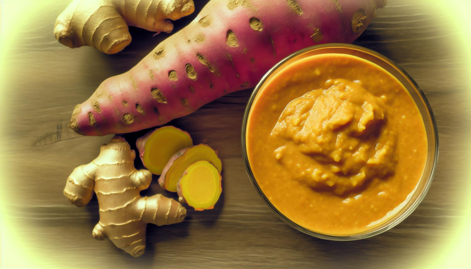 Ginger Turmeric Sweet Potato Smoothie Recipe