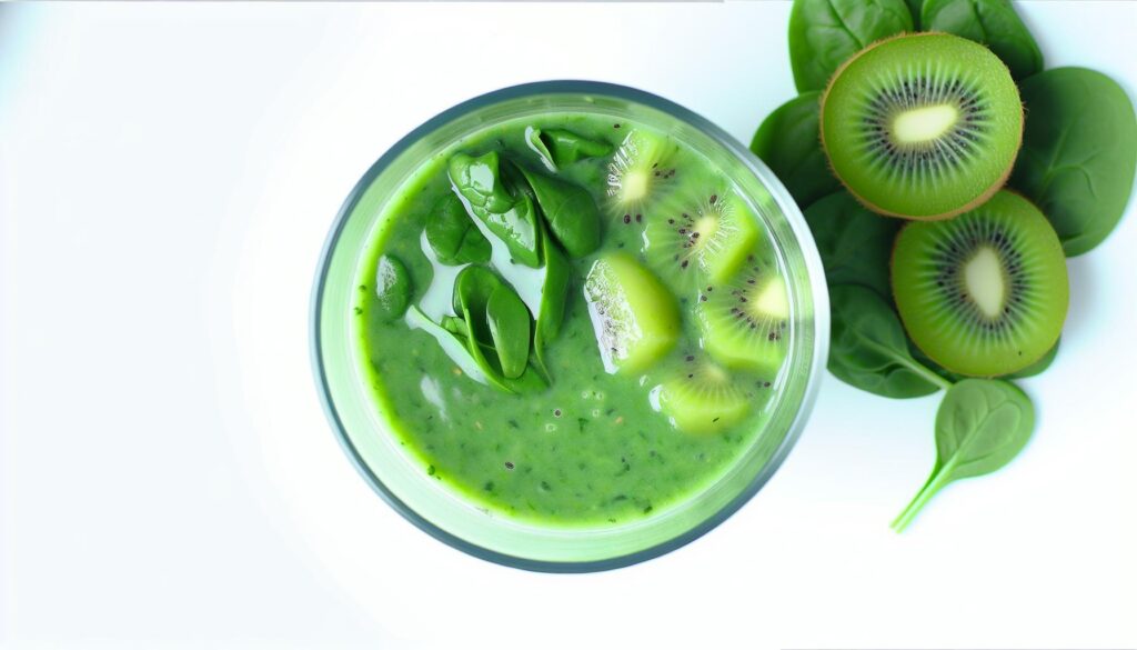 Refreshing Kiwi Spinach Smoothie Recipe