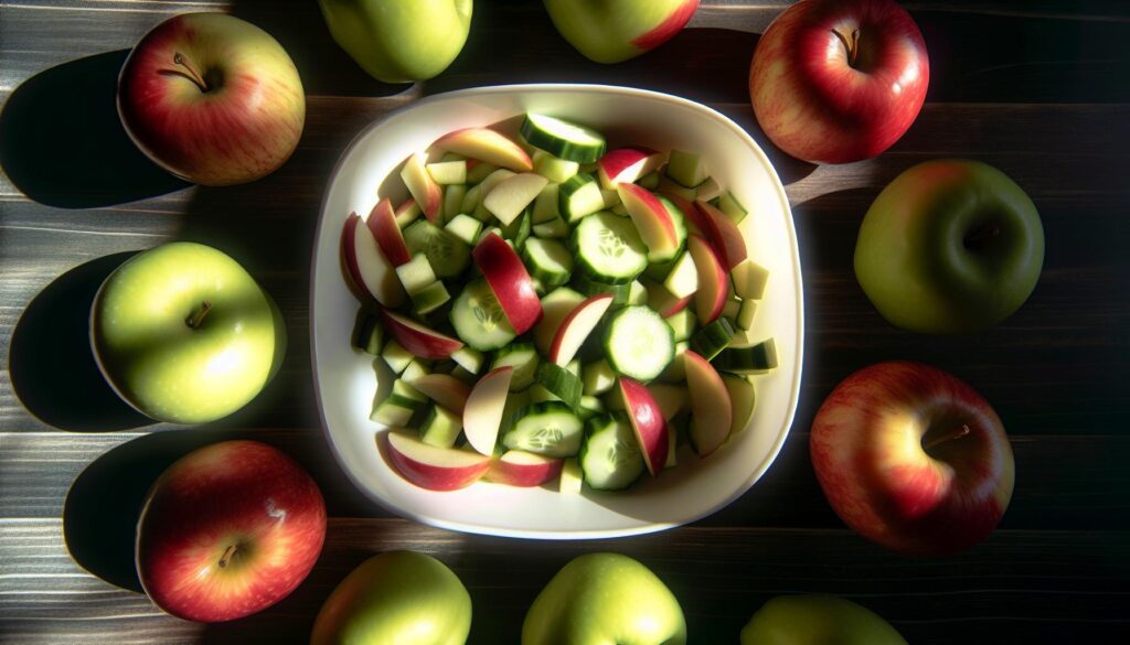 Simple Cucumber Apple Salad Recipe