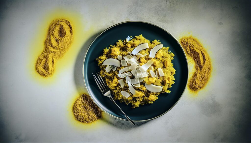 Coconut Turmeric Quinoa Pilaf Recipe