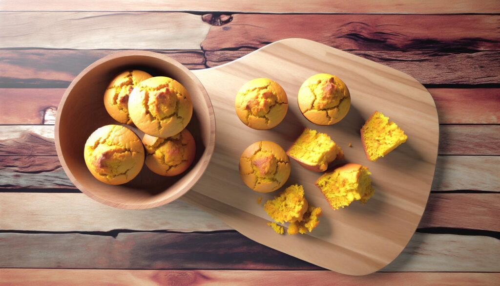 Golden Turmeric Breakfast Muffins Recipe