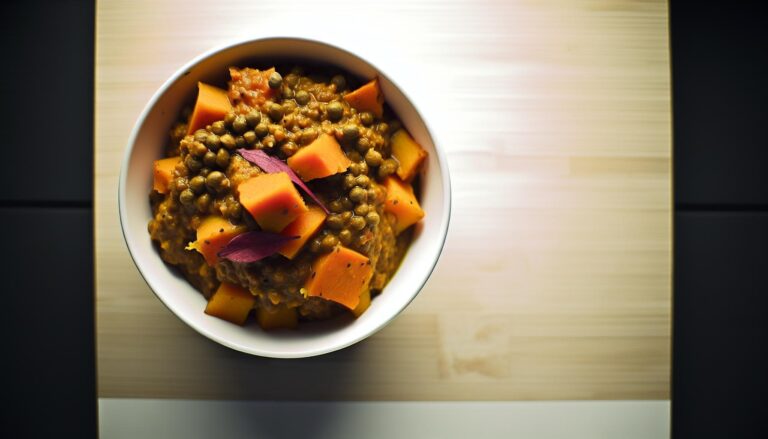 Hearty Sweet Potato and Lentil Dahl Recipe