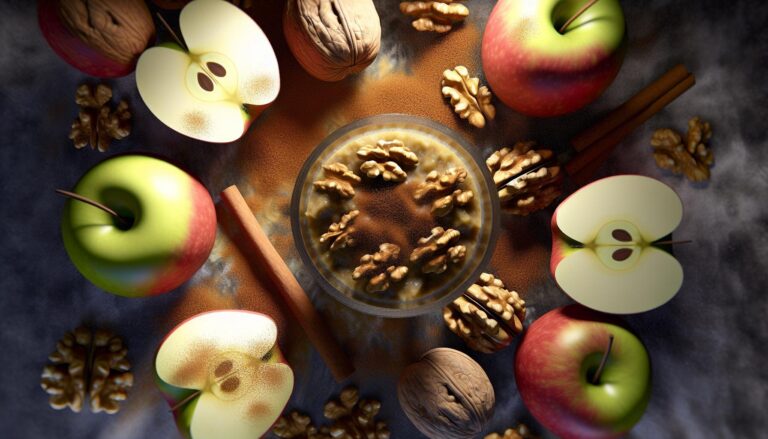 Apple Walnut Cinnamon Smoothie Recipe
