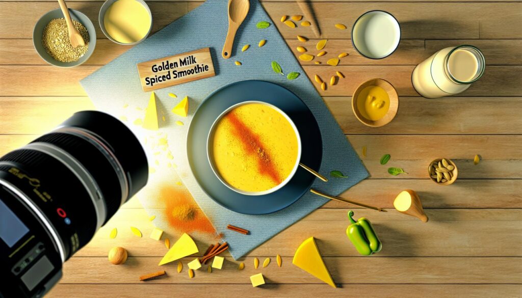 Golden Milk Spiced Smoothie Recipe