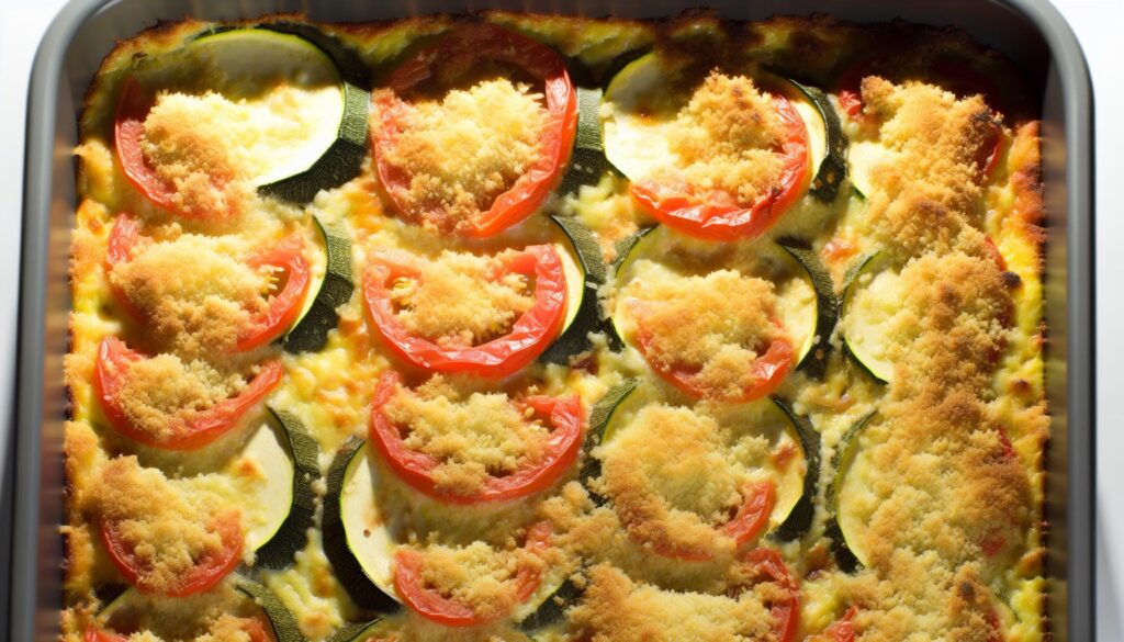 Delicious Zucchini and Tomato Gratin Recipe
