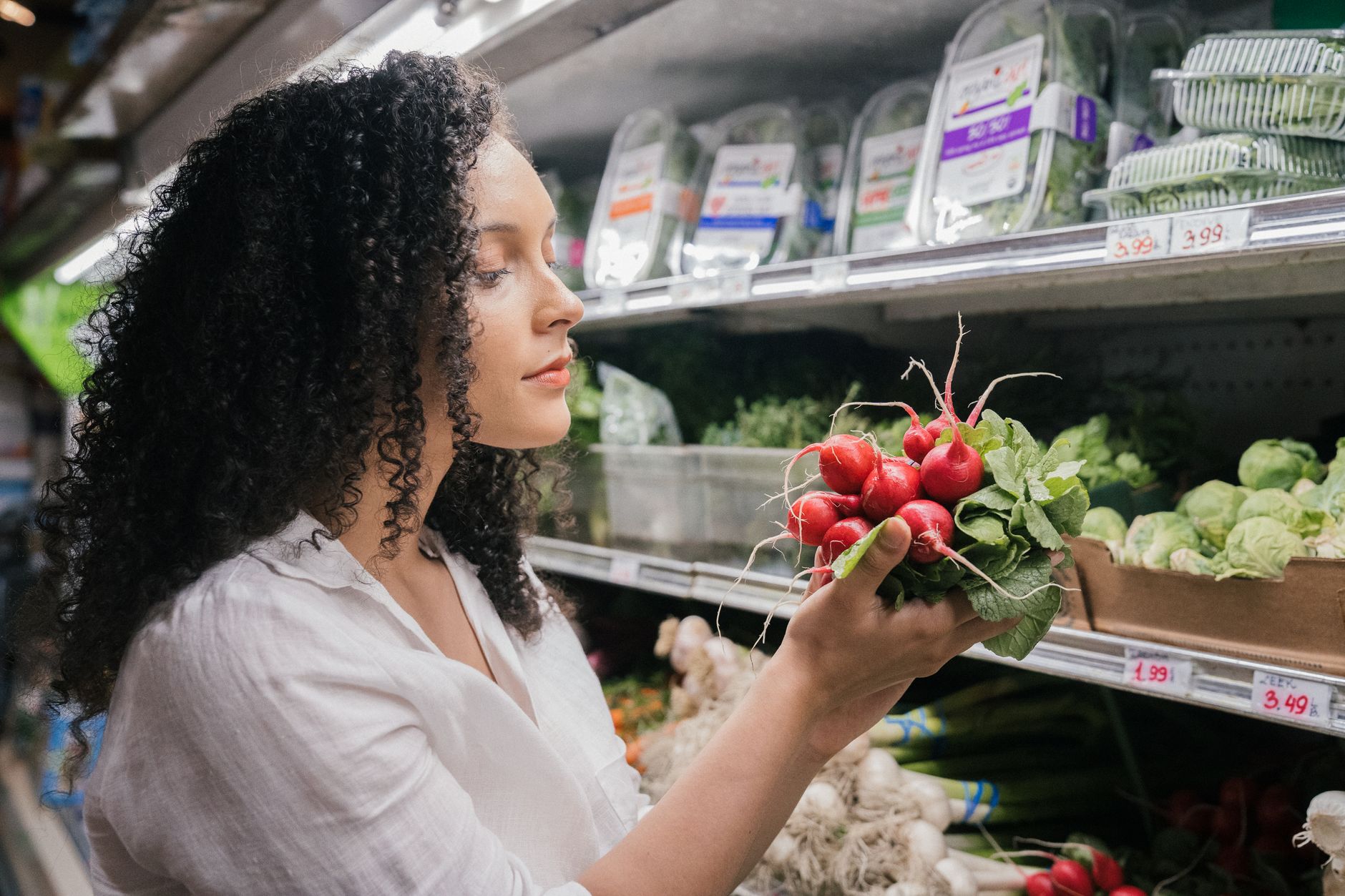 Shopping for AIP compliant foods in the produce aisle