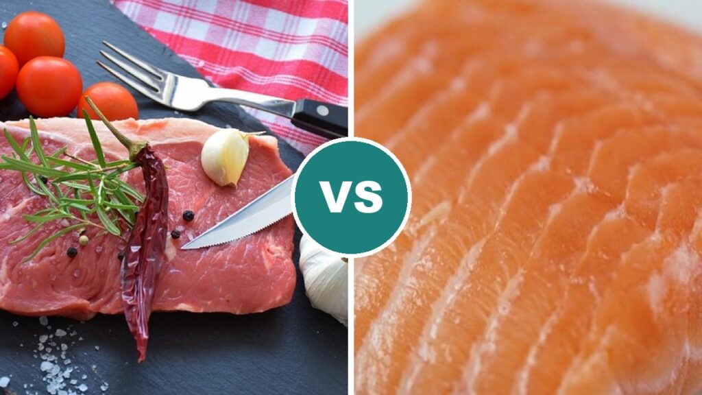 Red Meat vs Salmon