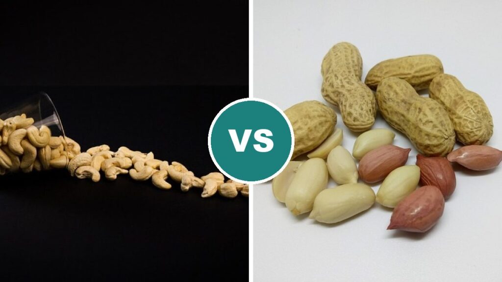 Cashews vs Peanuts