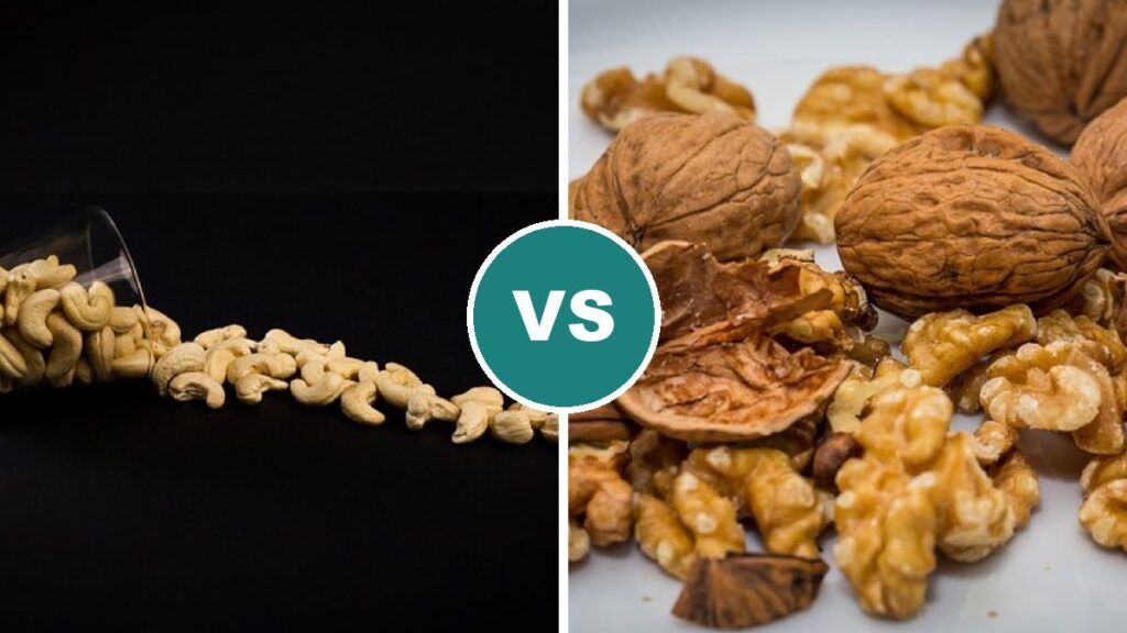 Cashews vs Walnuts
